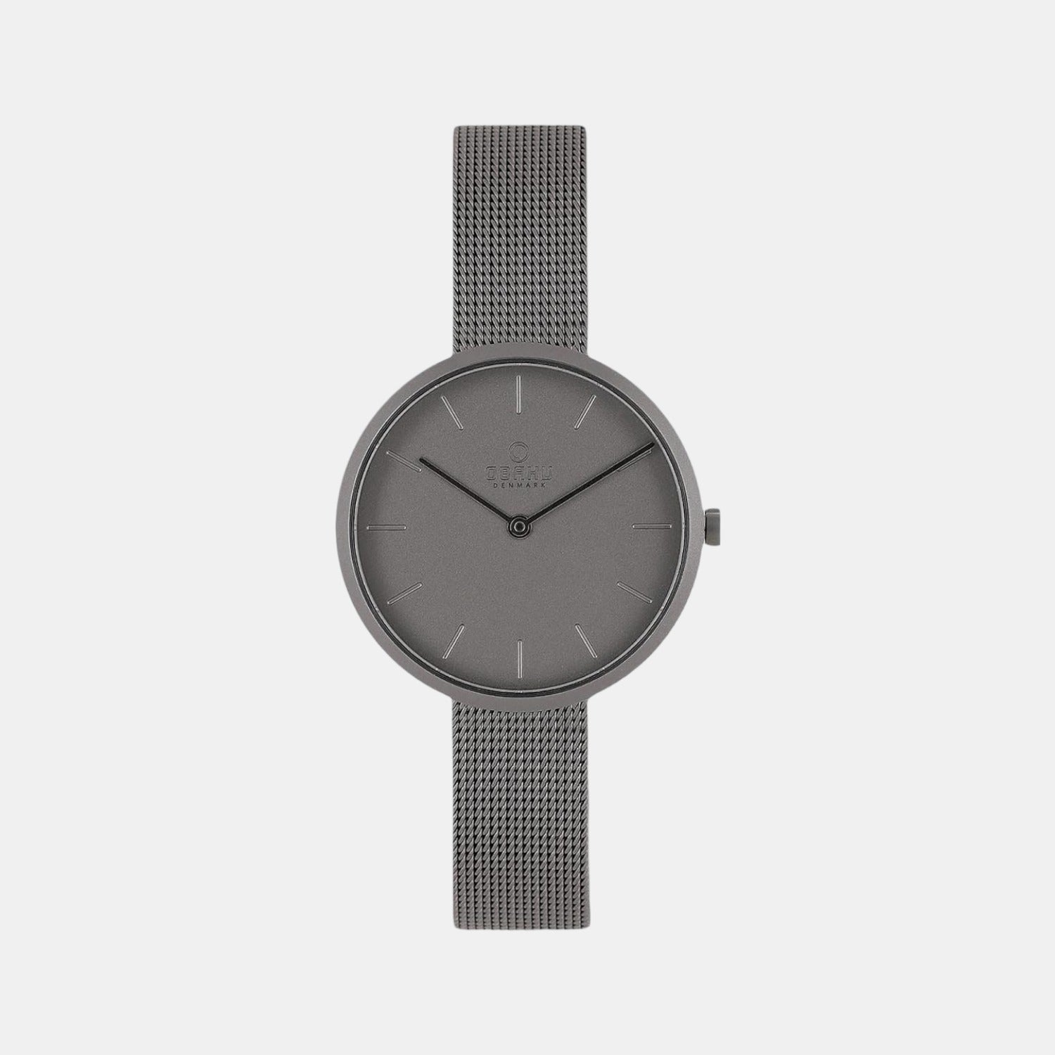 Obaku Round Grey Analog watch