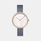 Obaku Round White Analog watch