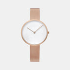 Obaku Round Silver Analog watch