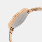 Obaku Women Round Silver watch