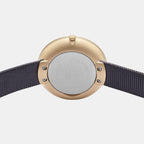 Obaku Women Round Brown watch