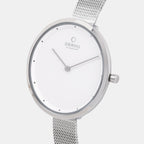 Obaku Women Round White watch