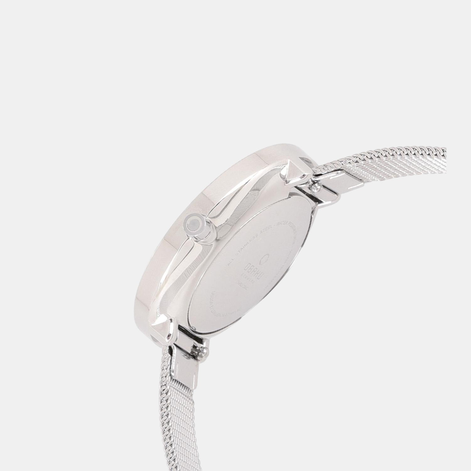 Obaku Stainless Steel Round watch