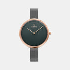 Obaku Round Grey Analog watch