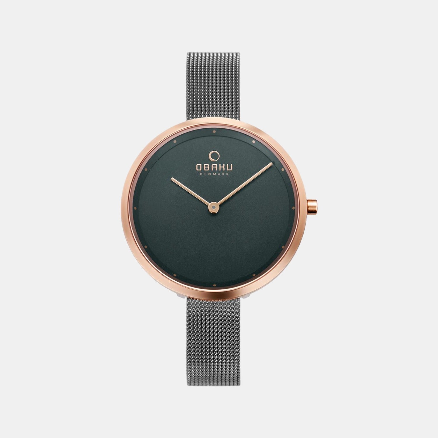 Obaku Round Grey Analog watch
