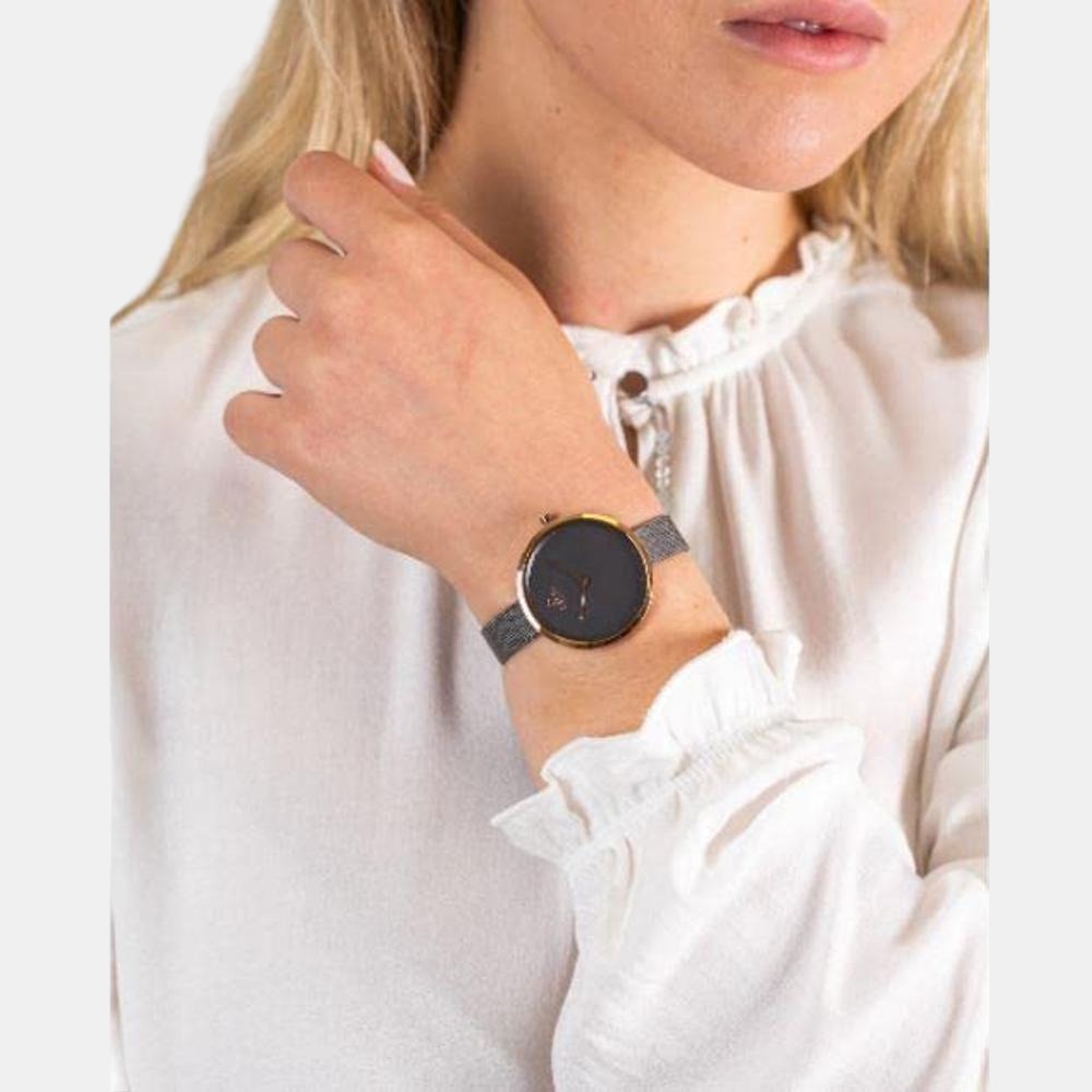 Obaku Round Quartz Analog Women watch