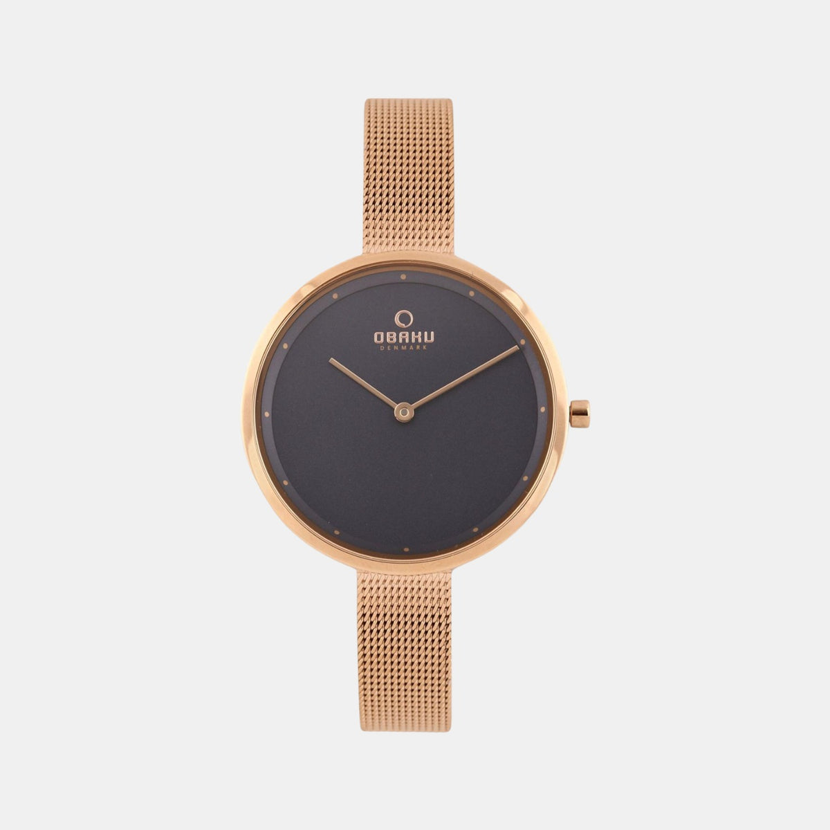 Obaku Round Blue Analog watch