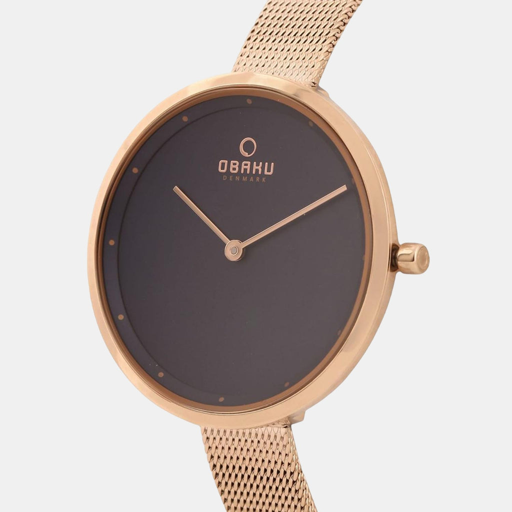 Obaku Women Round Blue watch