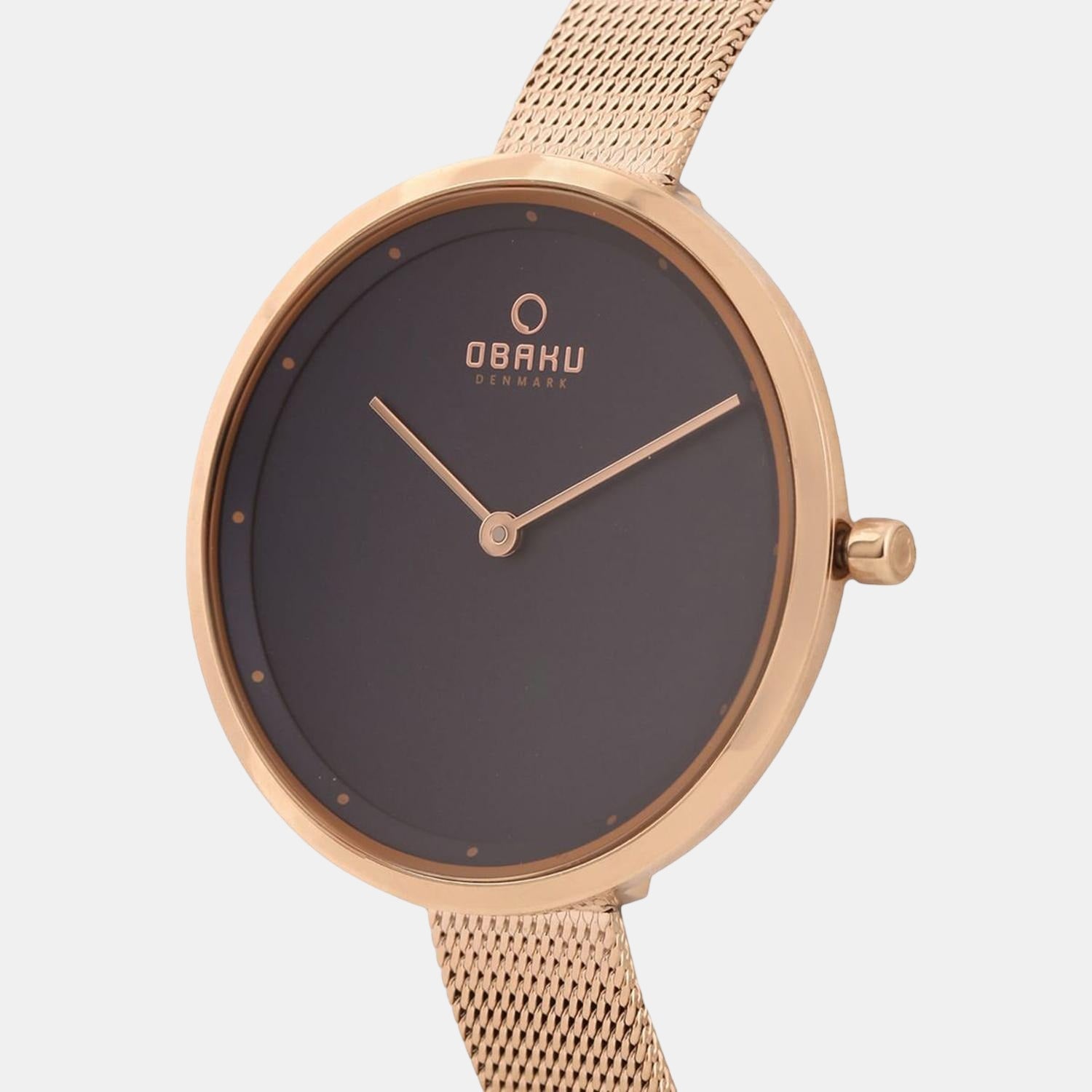 Obaku Women Round Blue watch