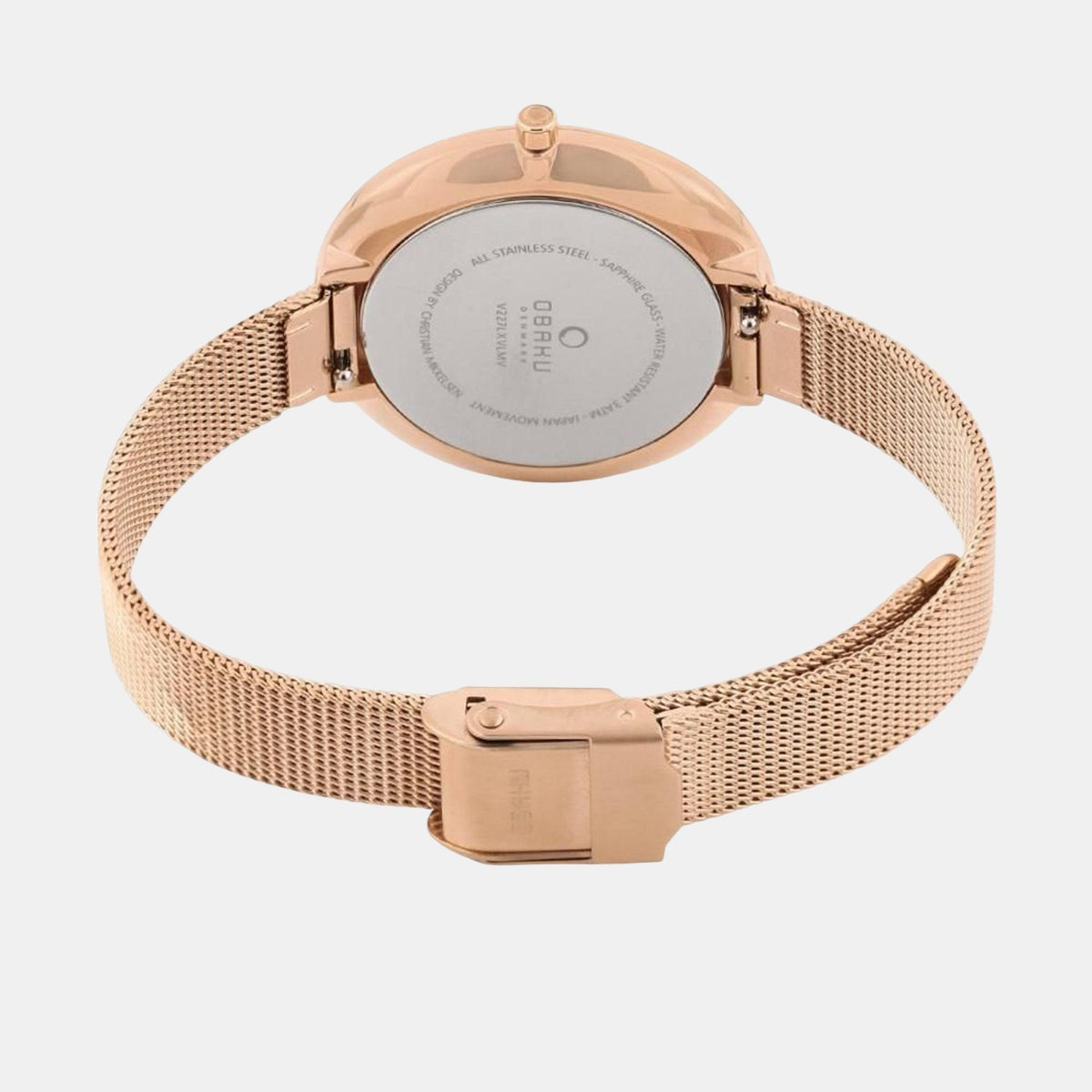 Obaku Women Round Blue watch