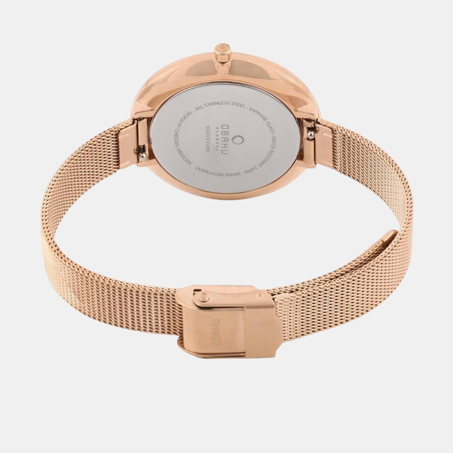 Obaku Women Round Blue watch