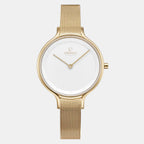 Obaku Round Silver Analog watch