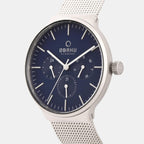 Obaku Men Round Blue watch