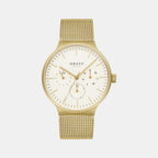 Obaku Round Gold Analog watch