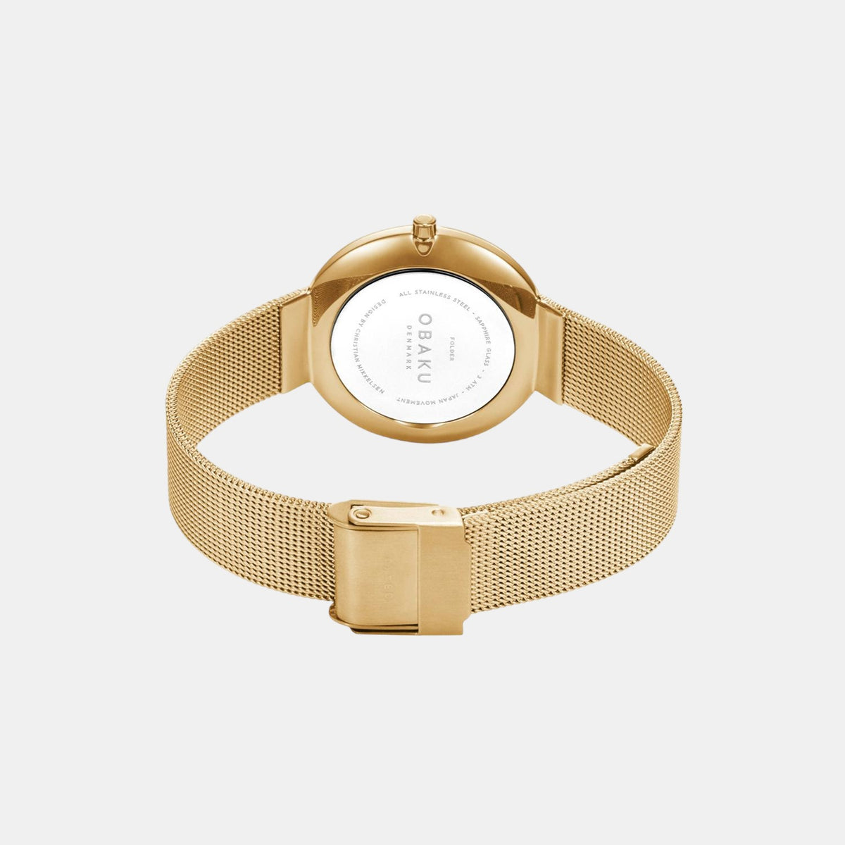 Obaku 41 mm Round Quartz watch