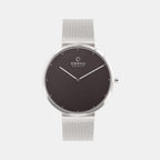 Obaku Round Black Analog watch