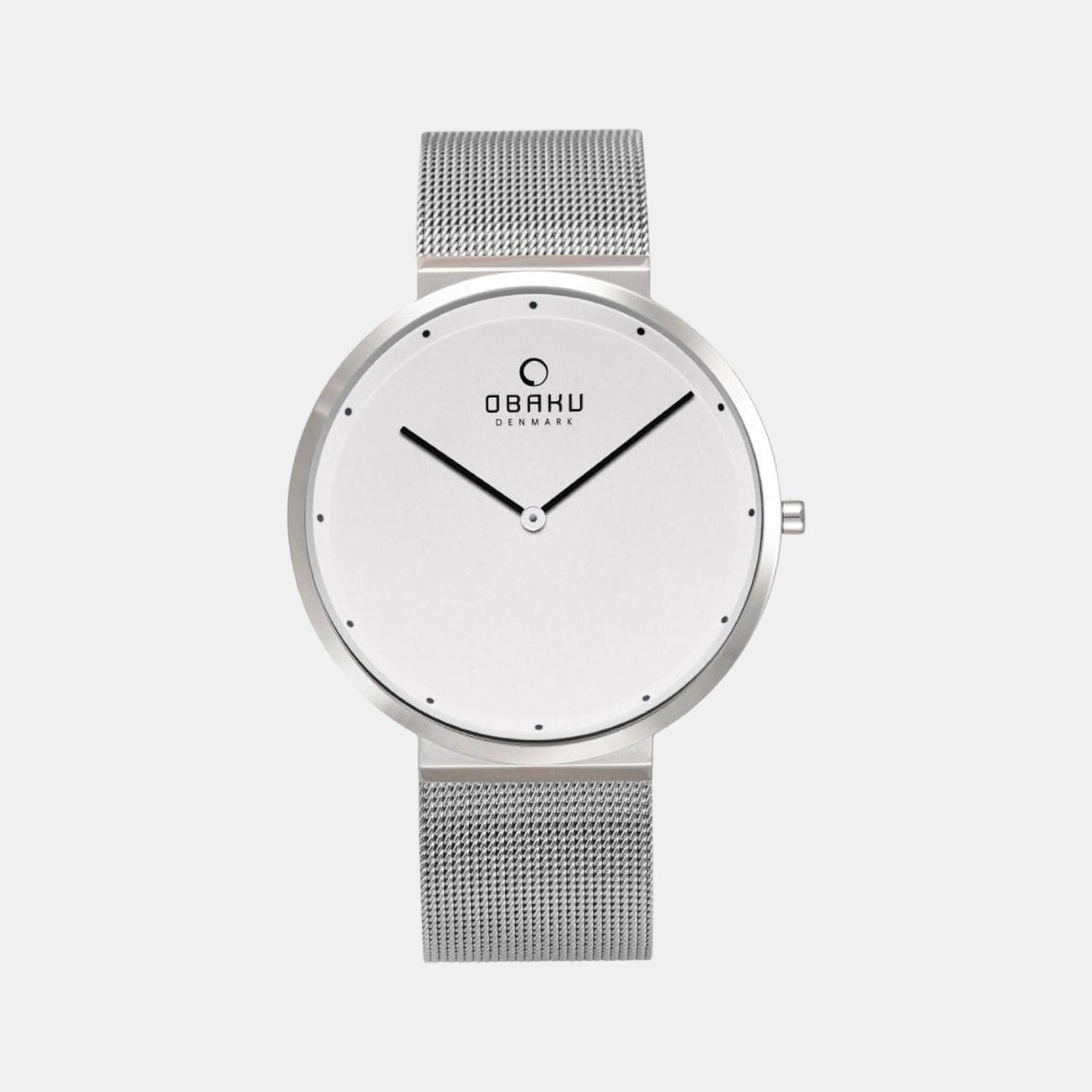 Obaku Round White Analog watch