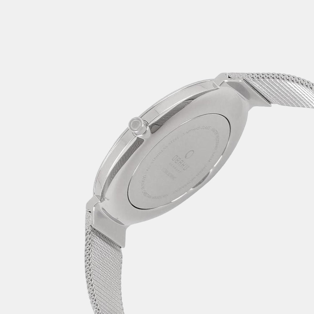 Obaku Stainless Steel Round watch