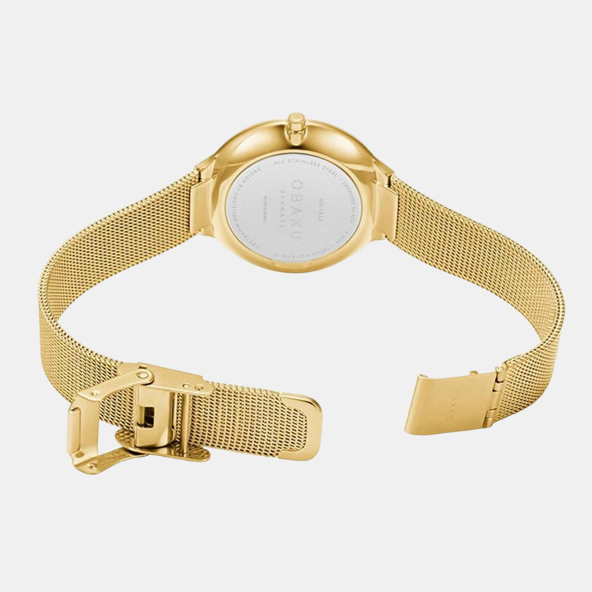 Obaku Women Round White watch