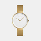 Obaku Round White Analog watch