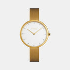 Obaku Round White Analog watch
