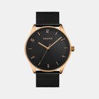 Obaku Round Black Analog watch