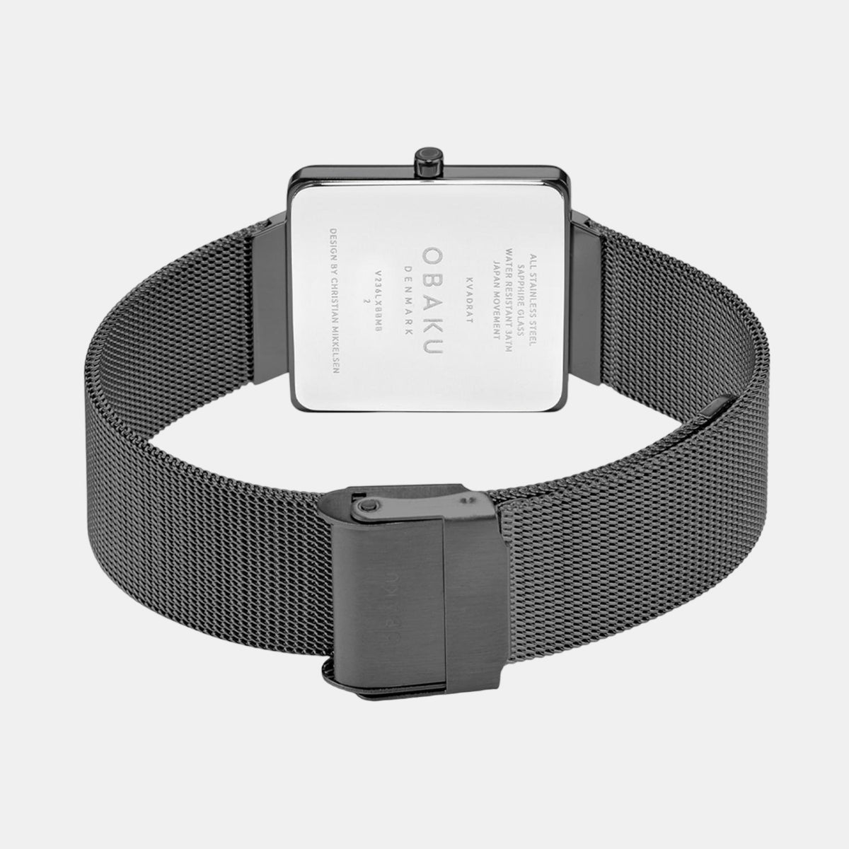 Obaku 35 mm Square Quartz watch