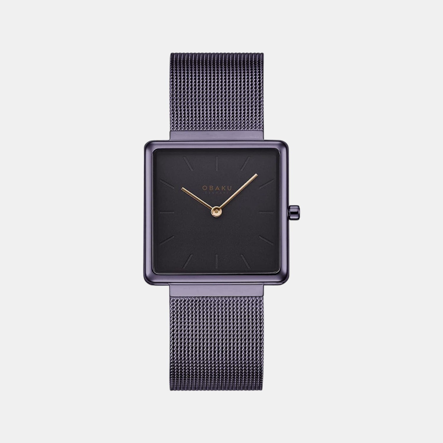 Obaku Square Violet Analog watch