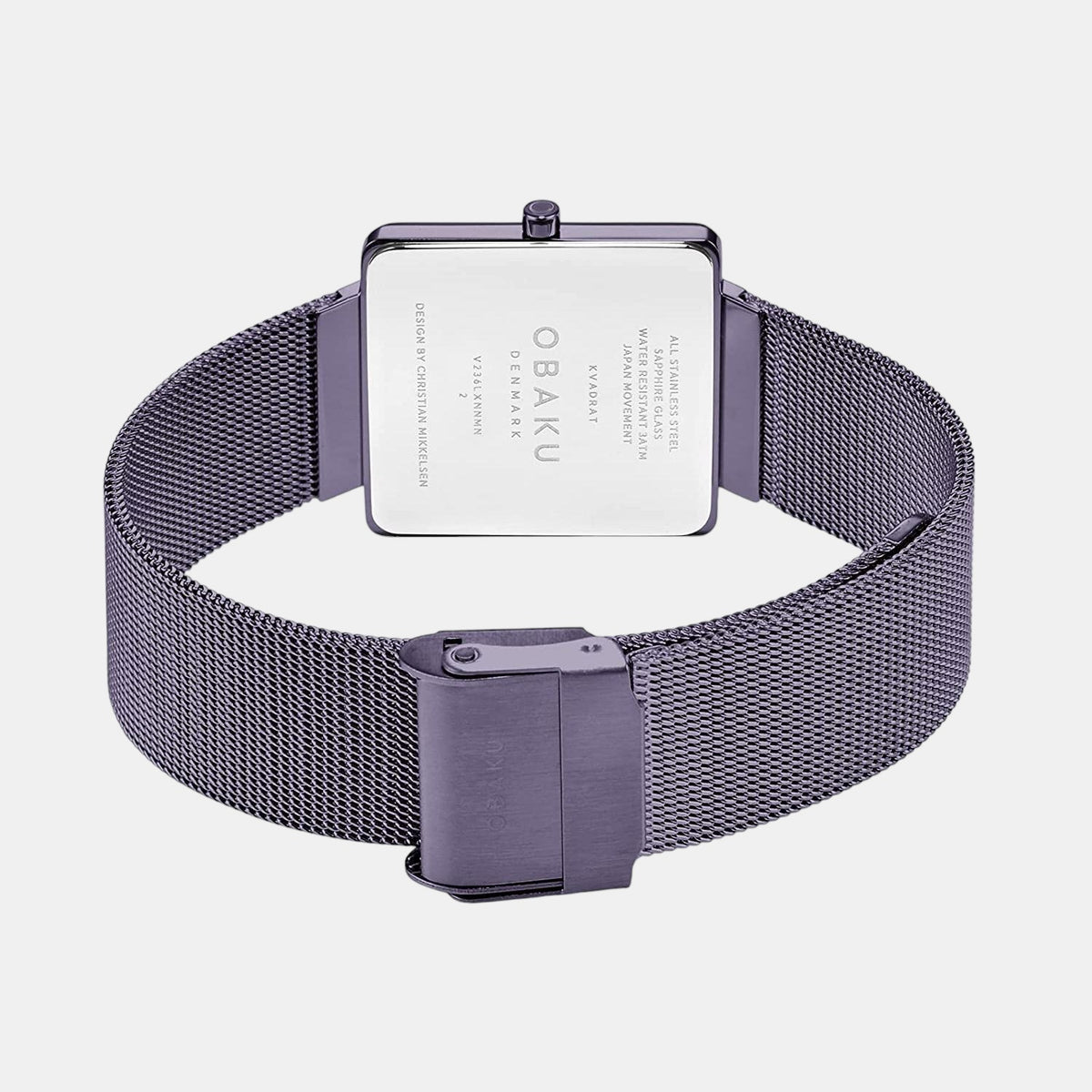 Obaku 28 mm Square Quartz watch