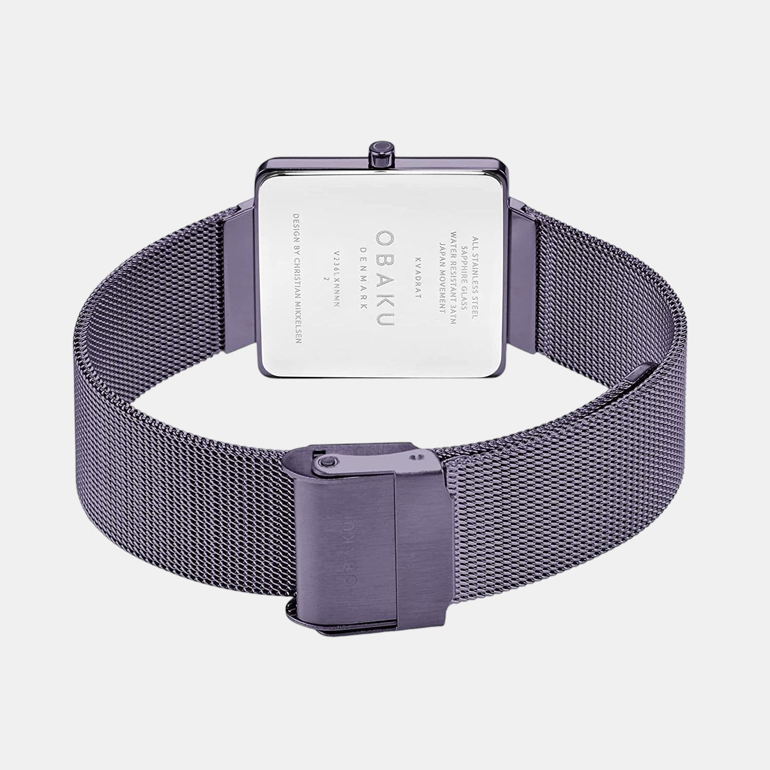 Obaku 28 mm Square Quartz watch
