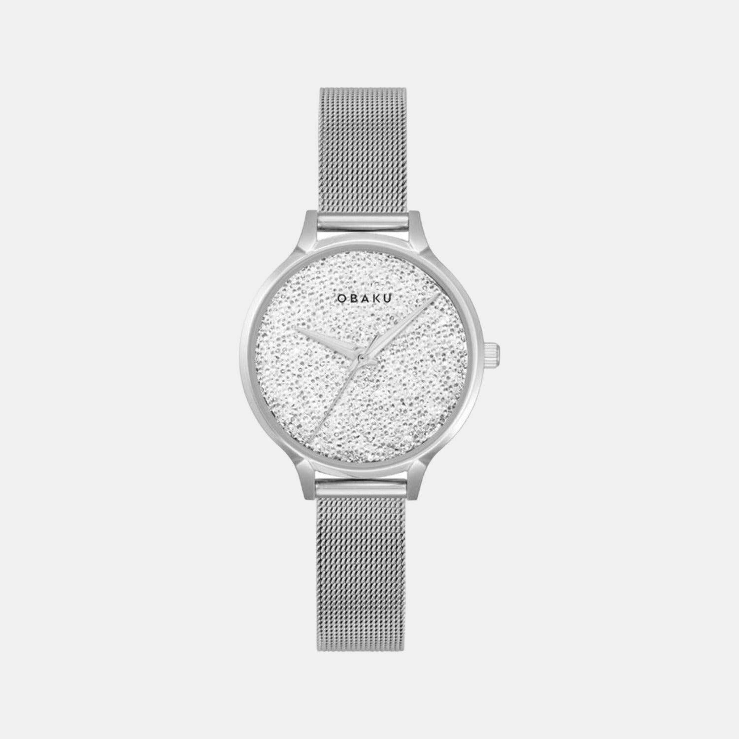 Obaku Round White Analog watch