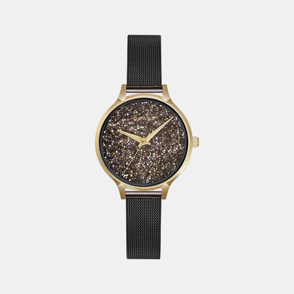 Obaku Round Two Tone Analog watch