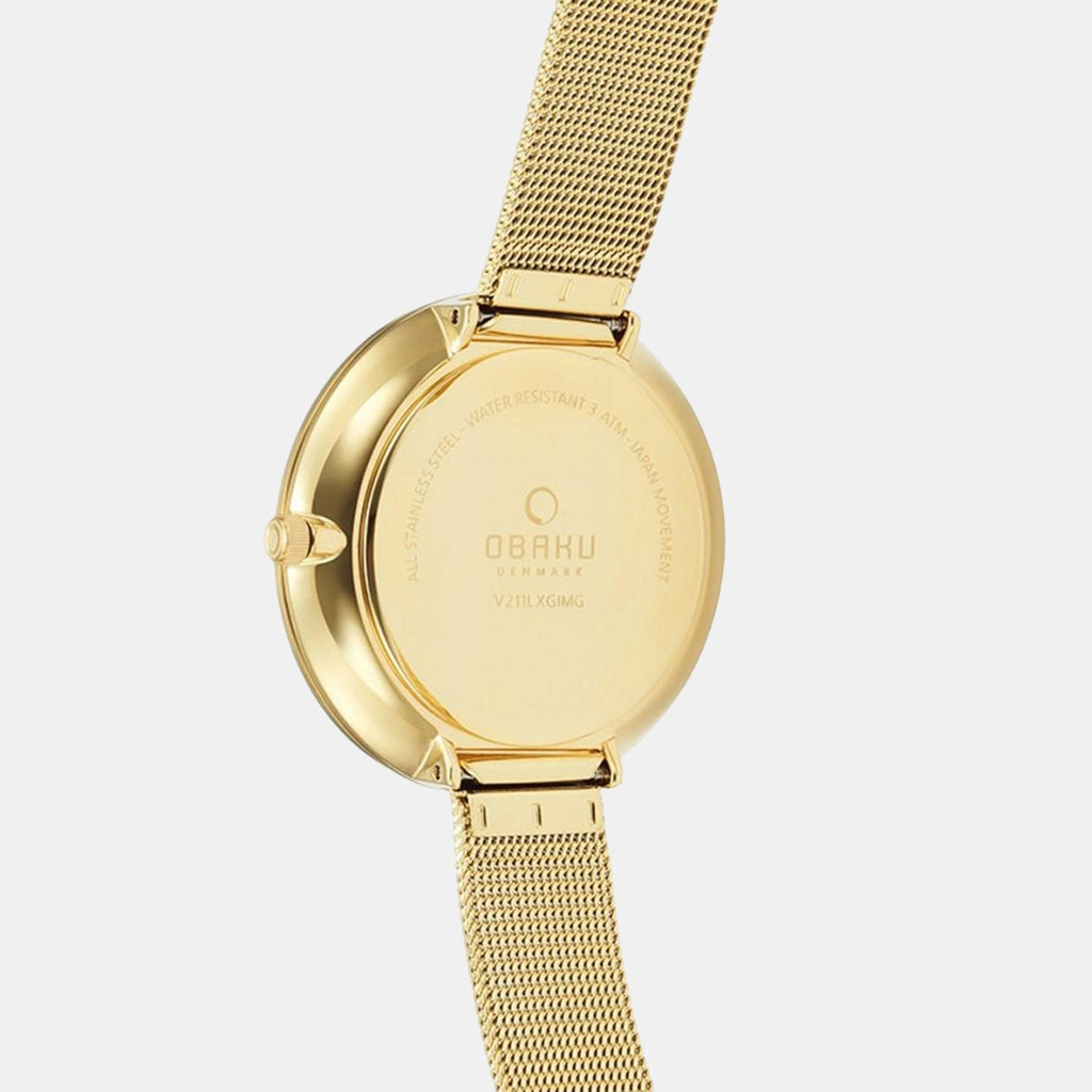 Obaku Stainless Steel Round watch