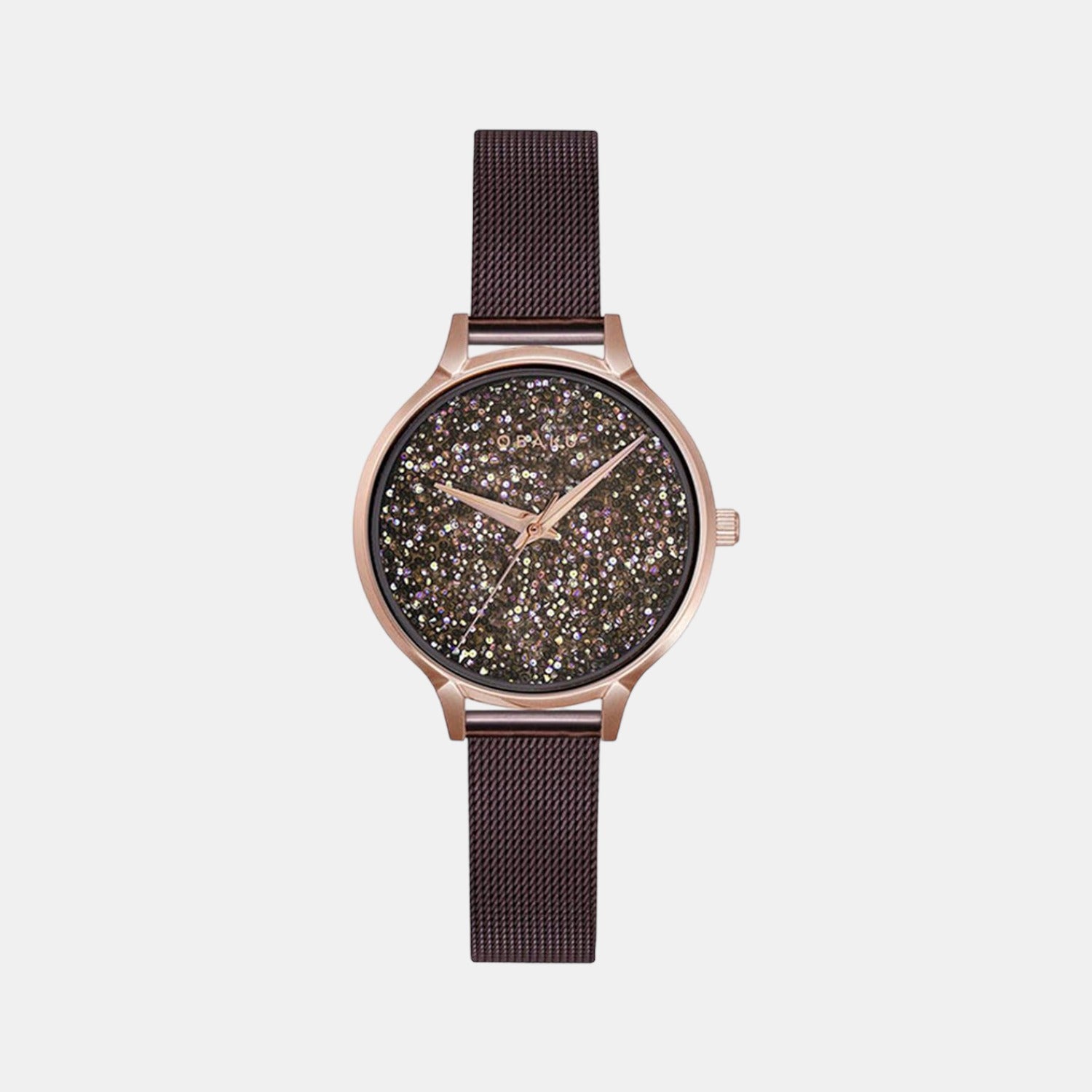 Obaku Round Two Tone Analog watch