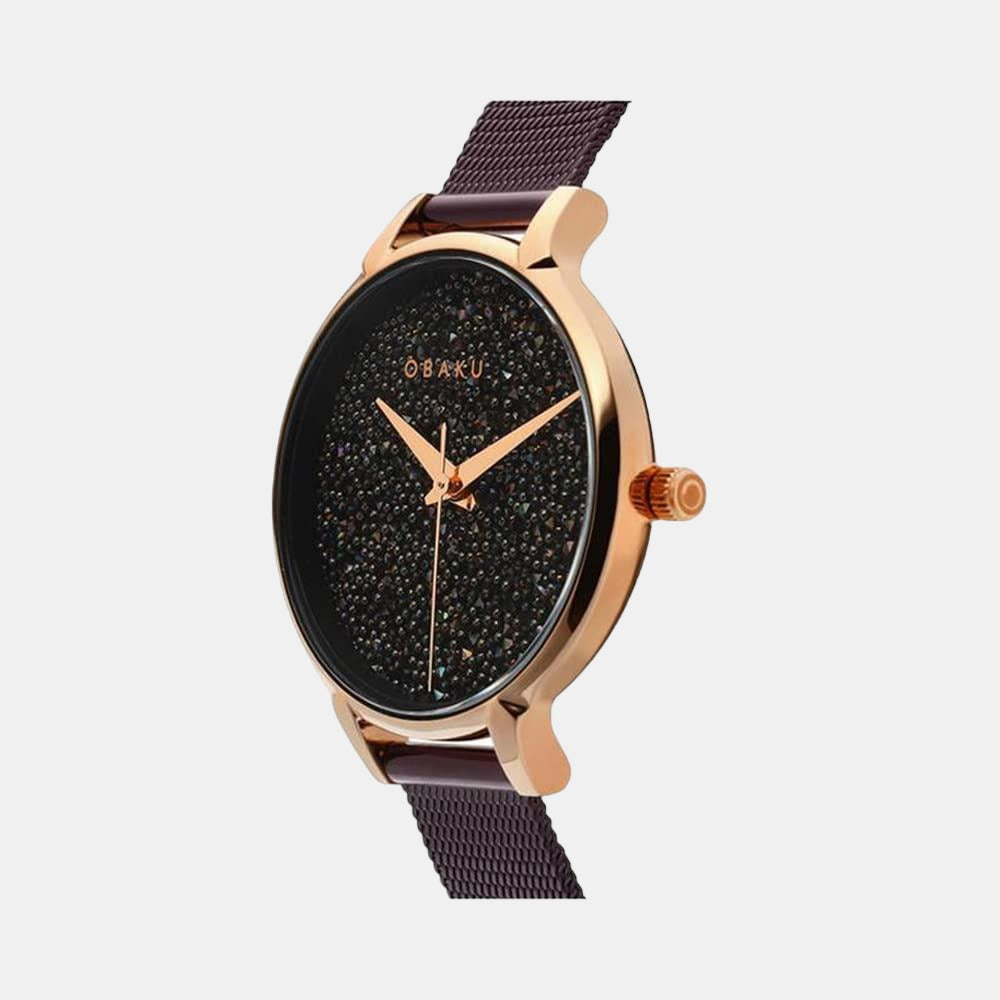 Obaku Women Round Two Tone watch