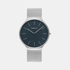 Obaku Round Blue Analog watch