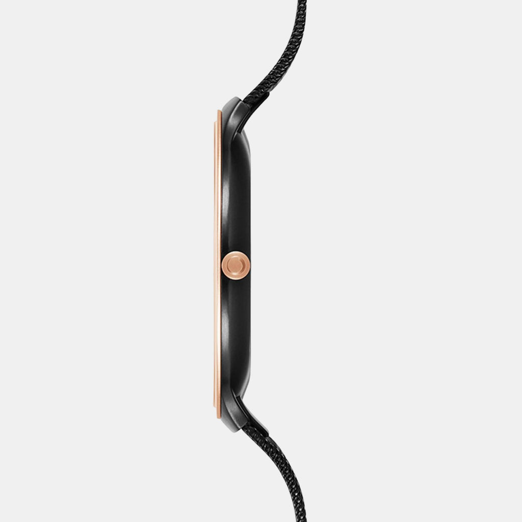 Obaku Men Round Black watch