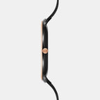 Obaku Men Round Black watch