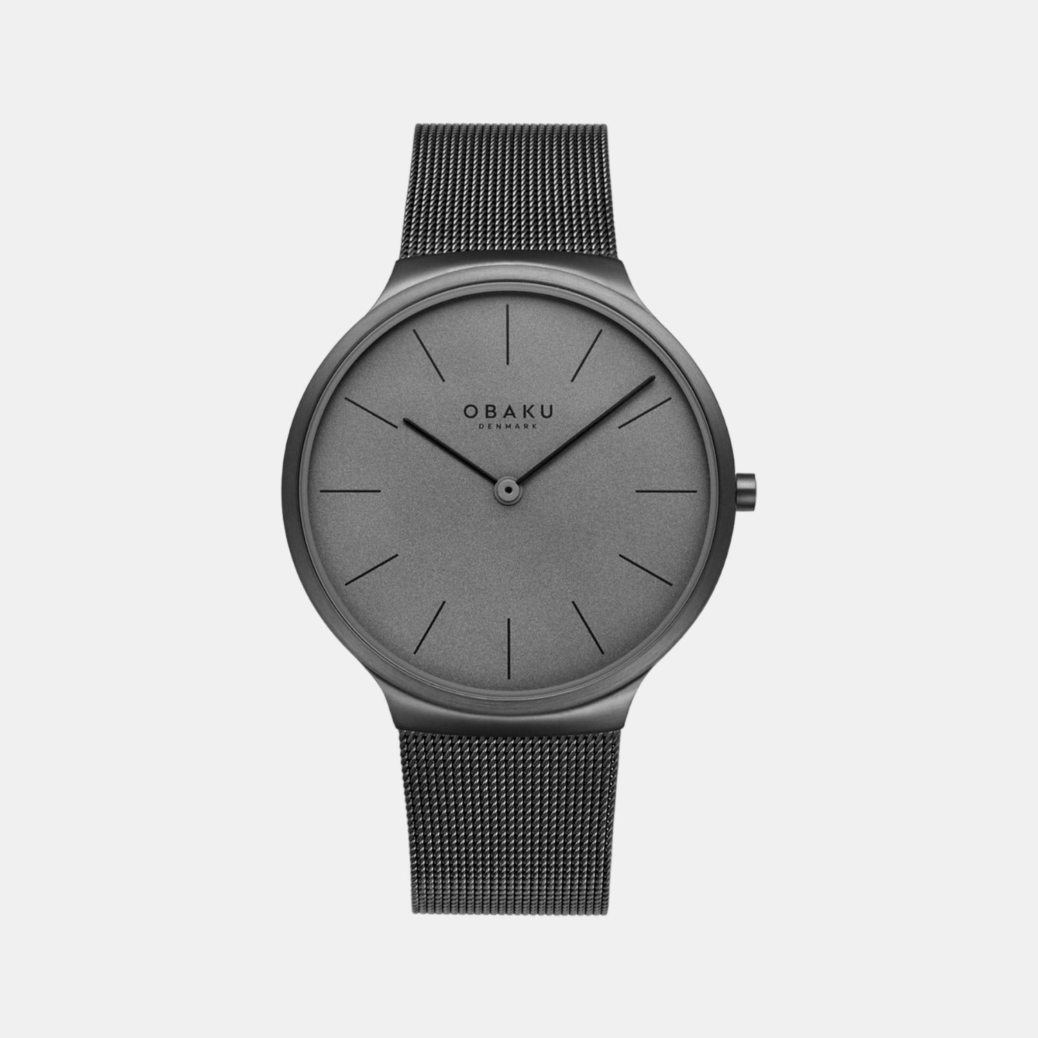 Obaku Round Grey Analog watch