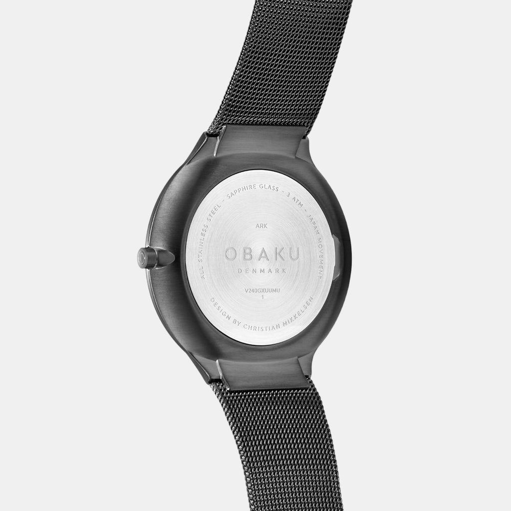 Obaku Women Round Grey watch