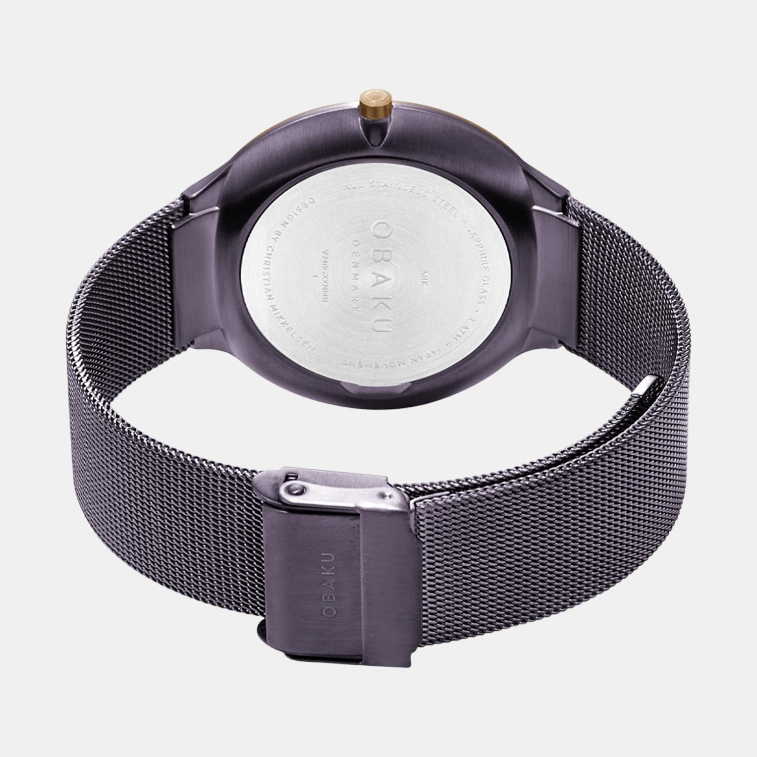 Obaku 43 mm Round Quartz watch