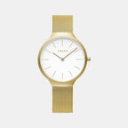 Obaku Round White Analog watch