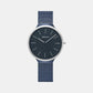 Female Blue Analog Stainless Steel Watch V240LXHLML