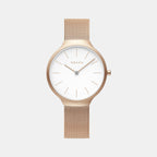 Obaku Round White Analog watch