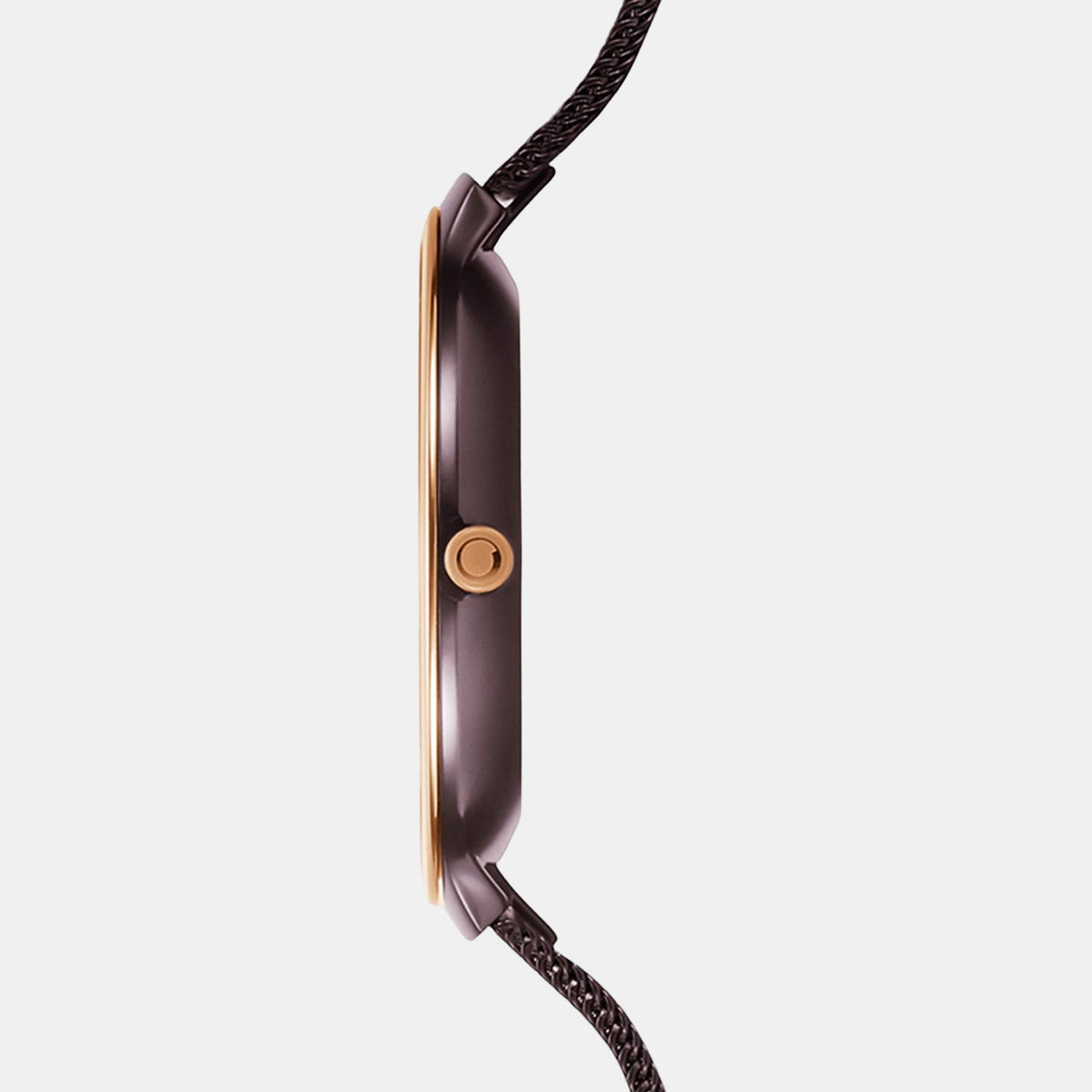 Obaku Women Round Brown watch