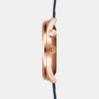 Obaku Men Round Blue watch