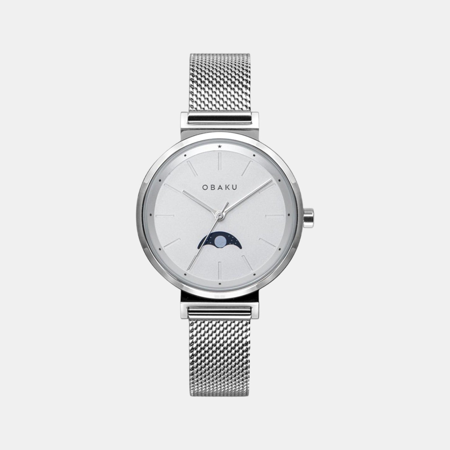Obaku Round White Analog watch