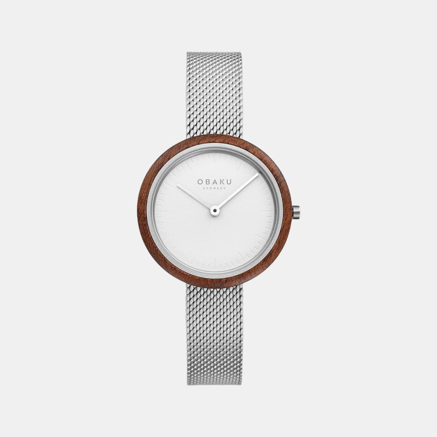 Obaku Round White Analog watch