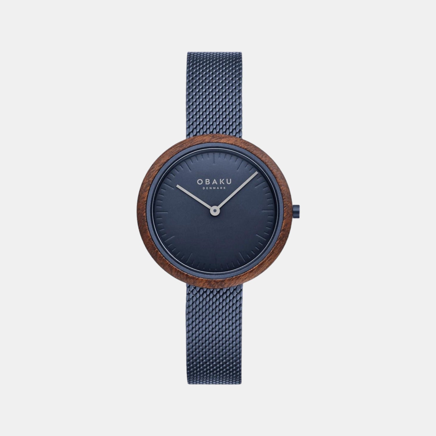 Obaku Round Blue Analog watch