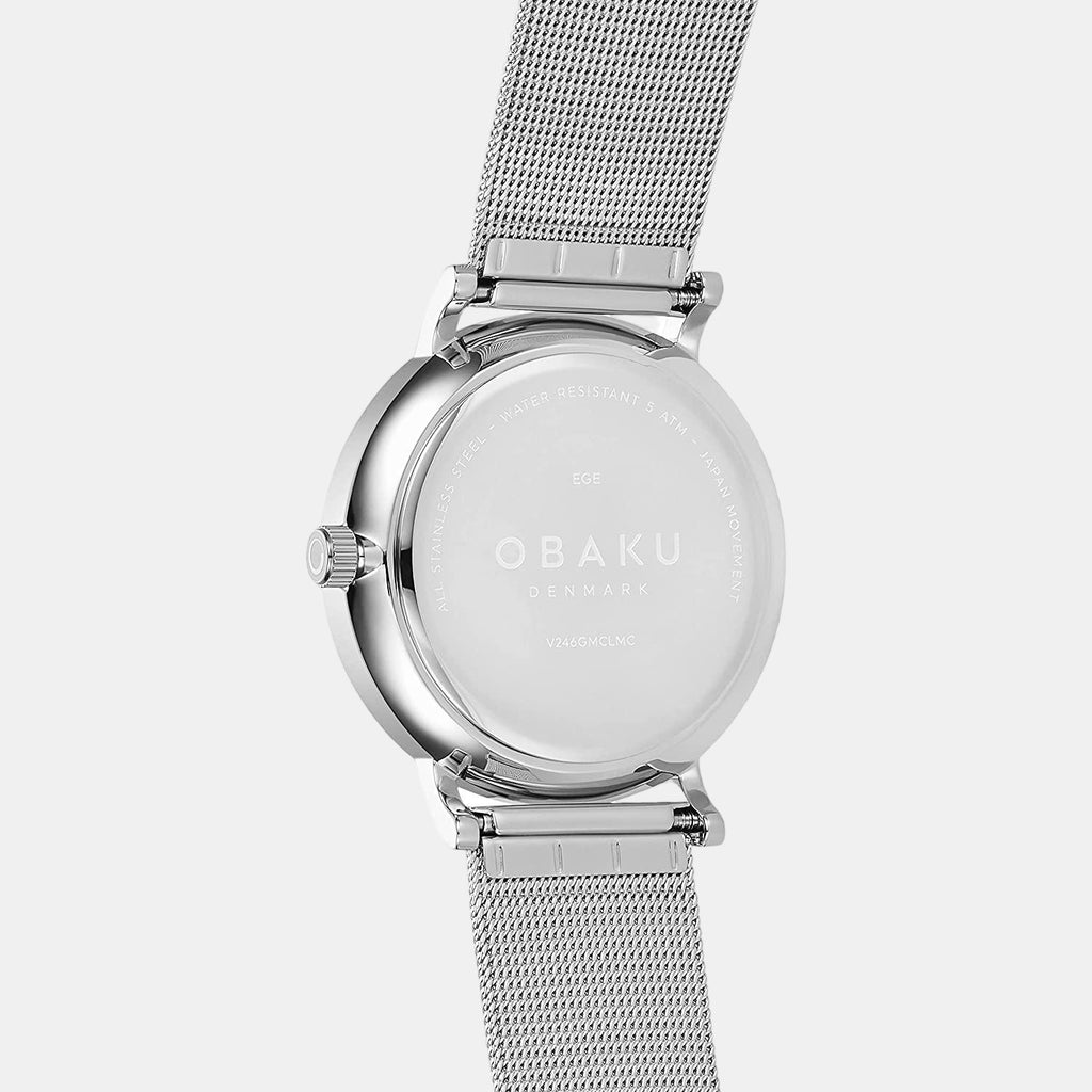 Obaku Stainless Steel Blue watch